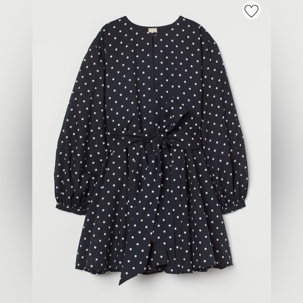 NWT H&M Tie Belt Dress